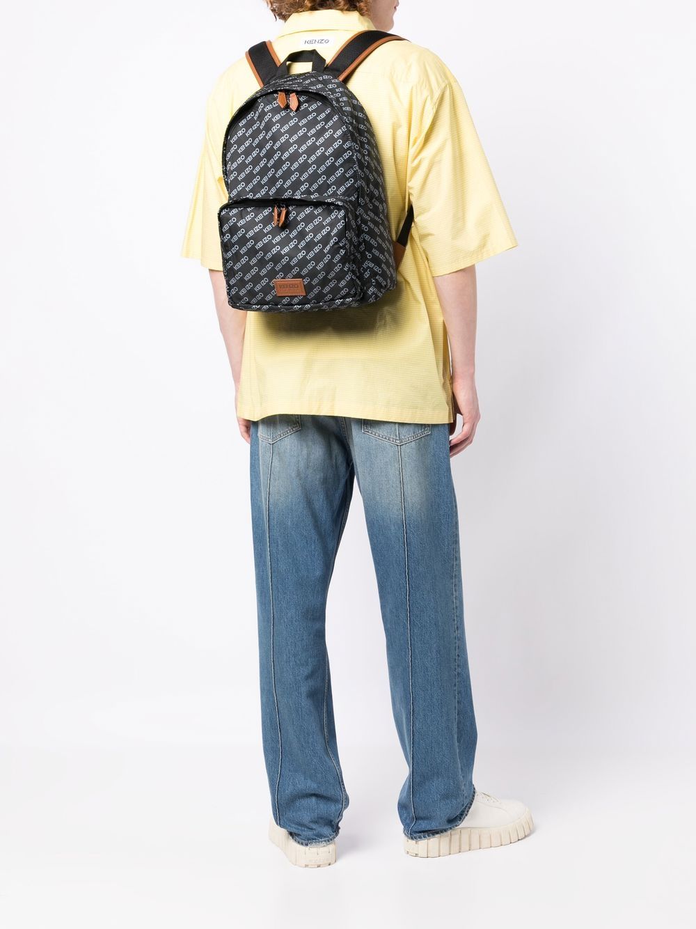 Kenzo logo-print backpack - Image 2