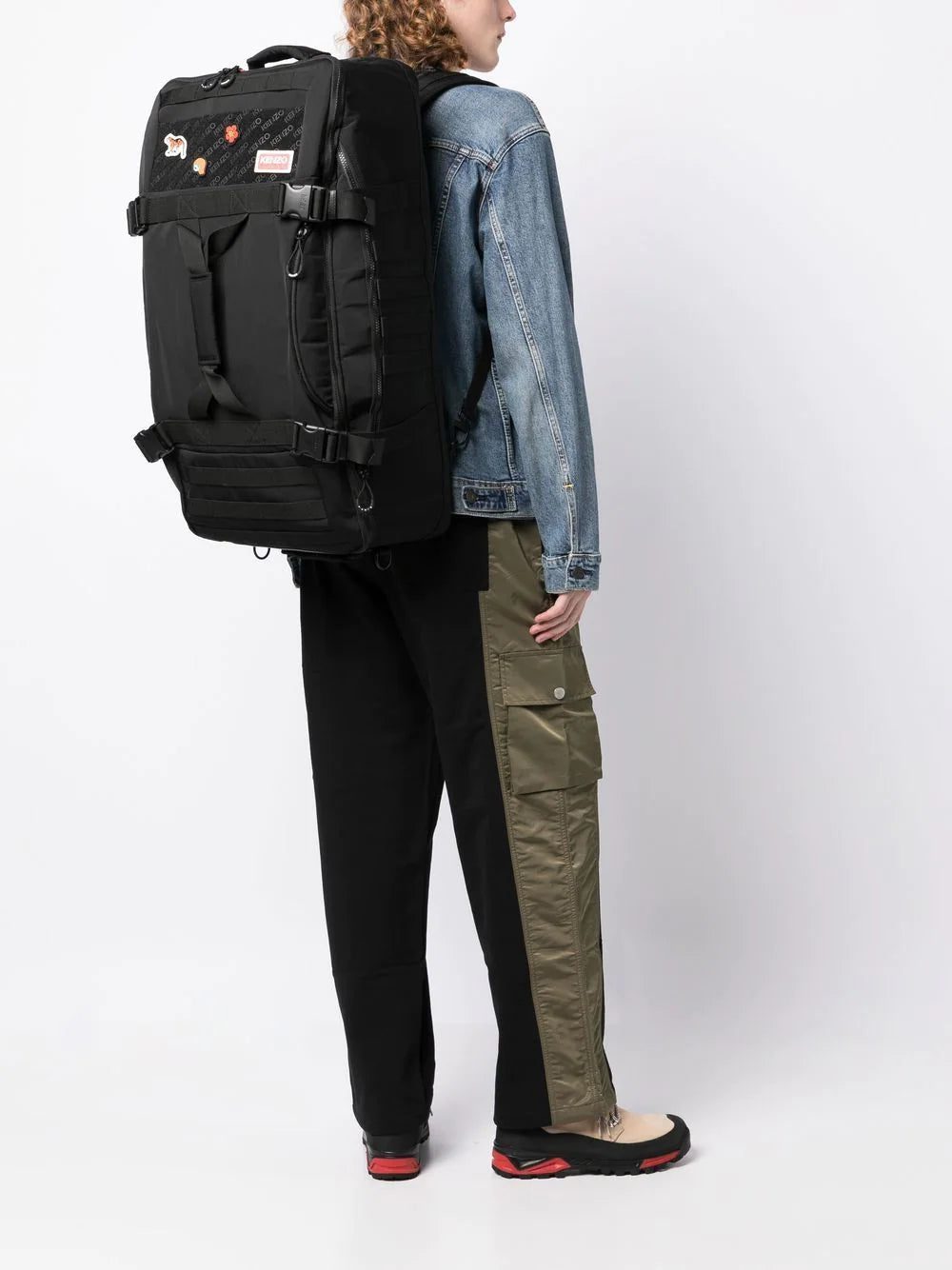 Kenzo patch-detail oversized backpack - Image 2