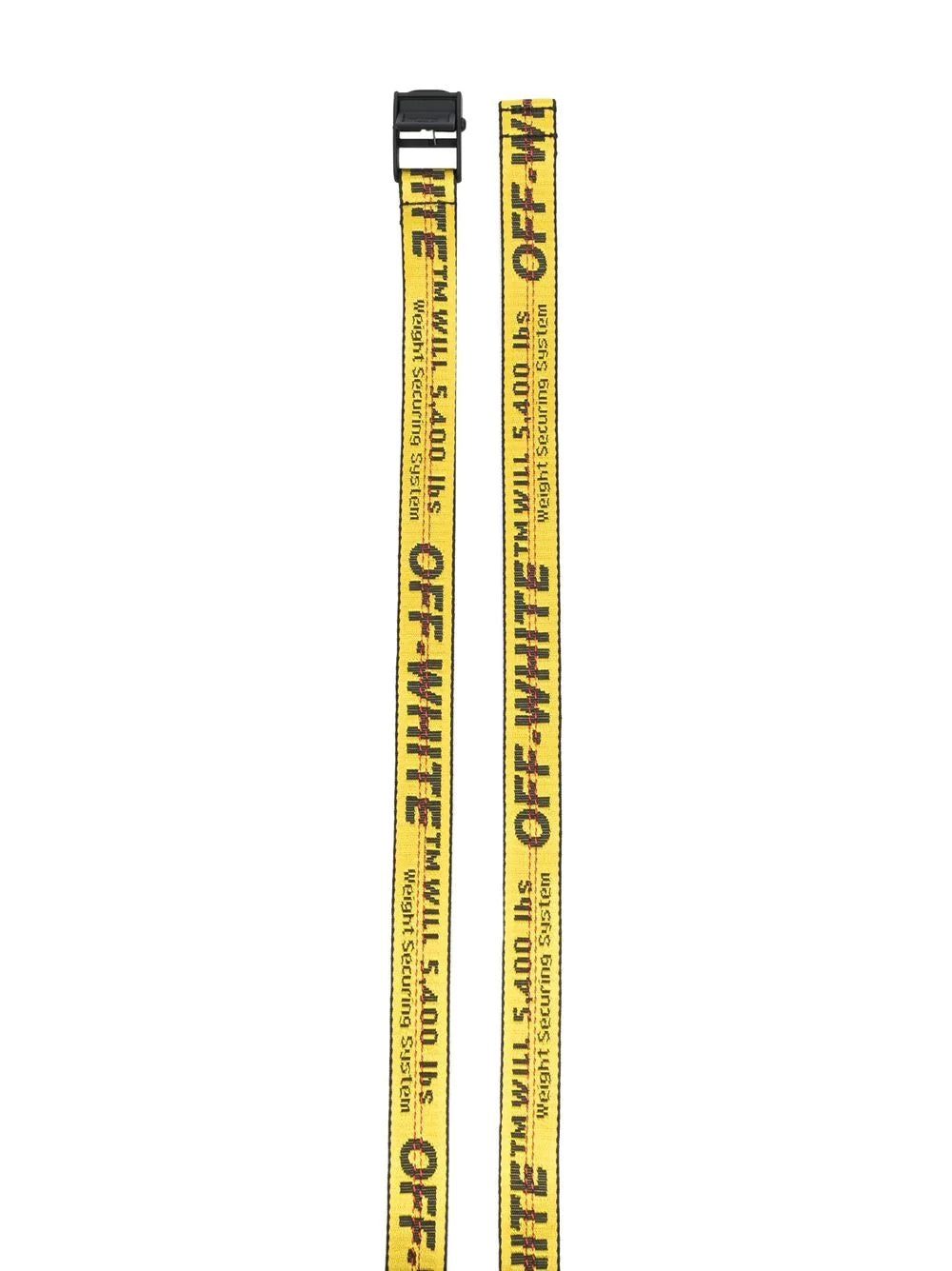 Off-White logo-tape detail belt - Image 2