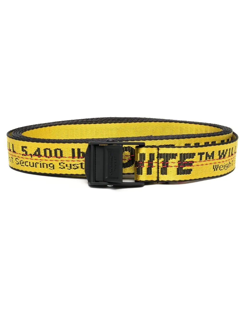Off-White logo-tape detail belt