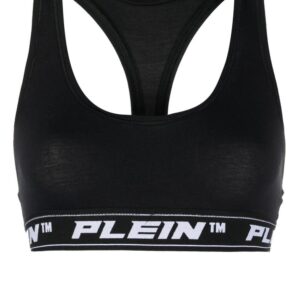 Philipp Plein logo-underband sports bralette