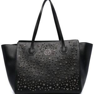 Philipp Plein star stud embellished tote bag