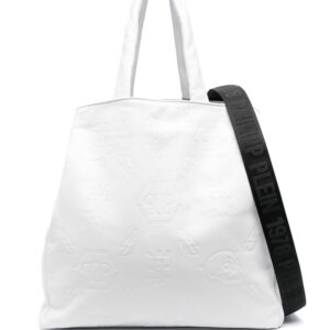 Philipp Plein embossed monogram tote bag