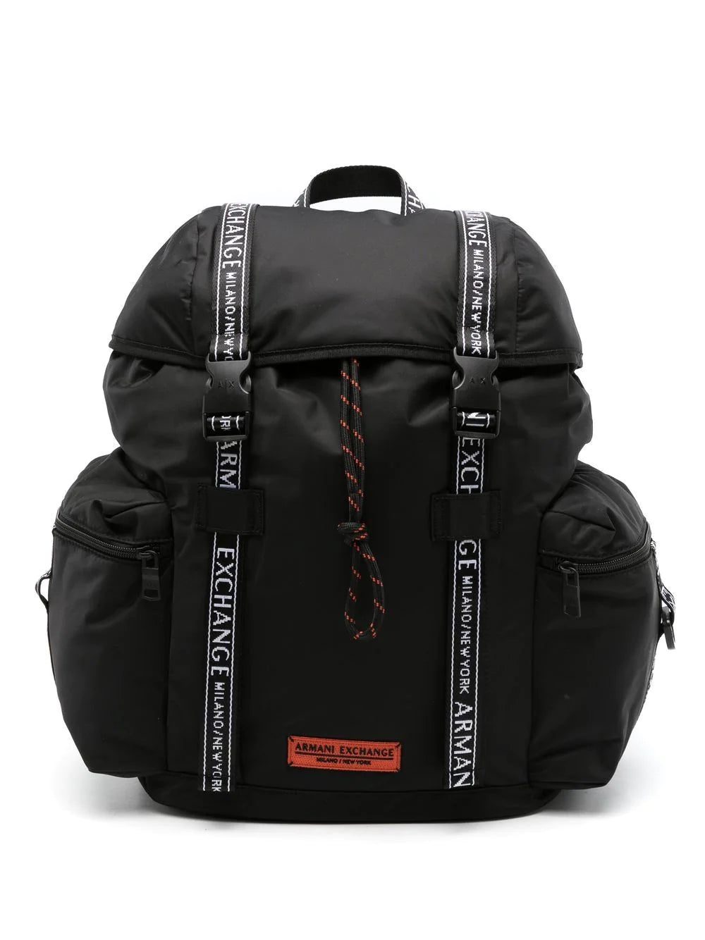 Armani Exchange logo-print backpack