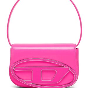 Diesel logo-plaque shoulder bag