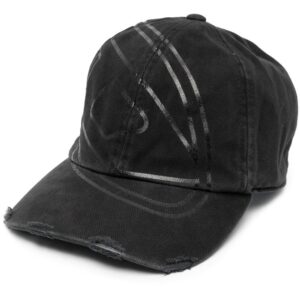 Diesel C-Colm-Sten logo-print cap