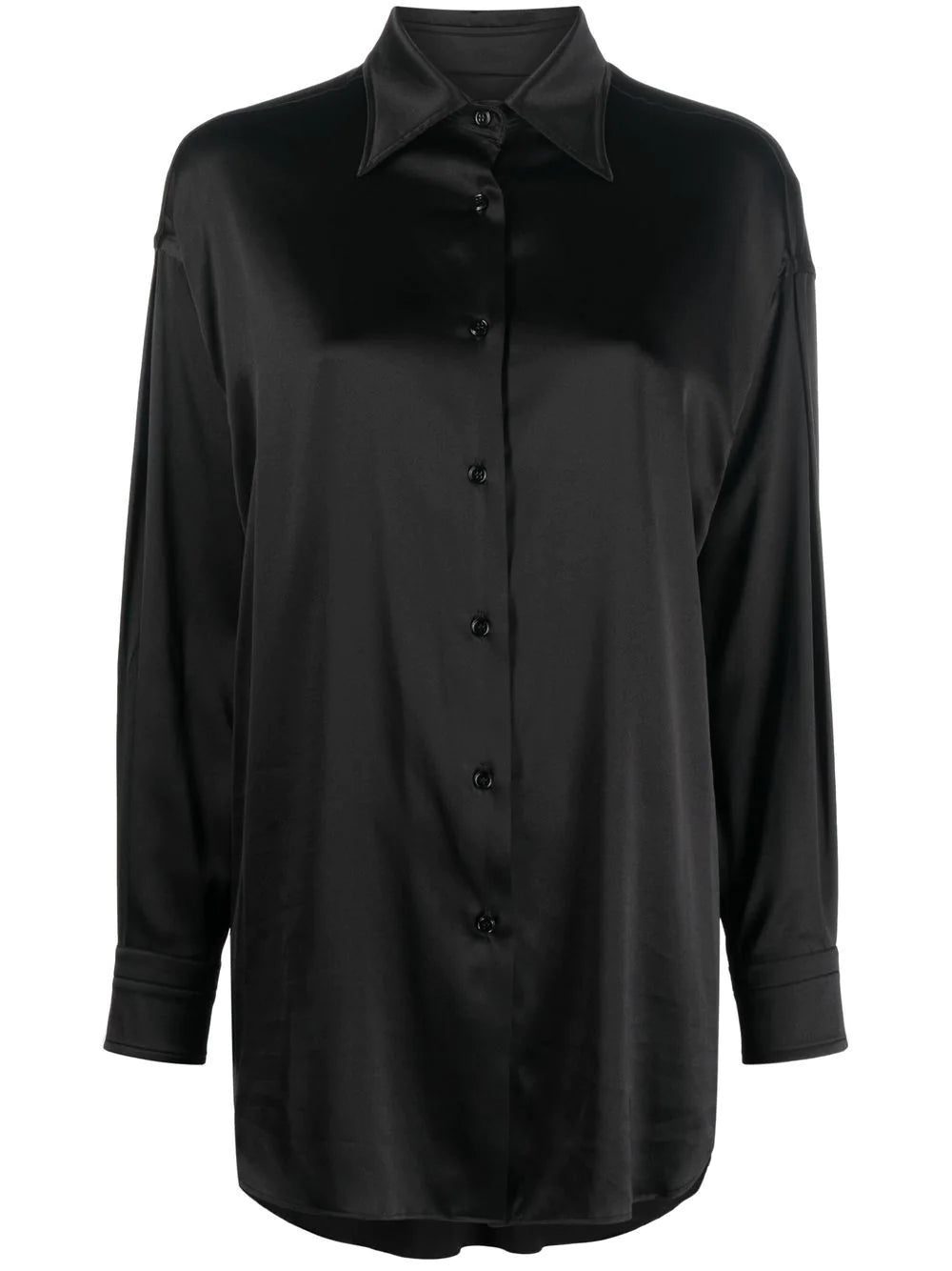 TOM FORD pointed-collar button-up shirt