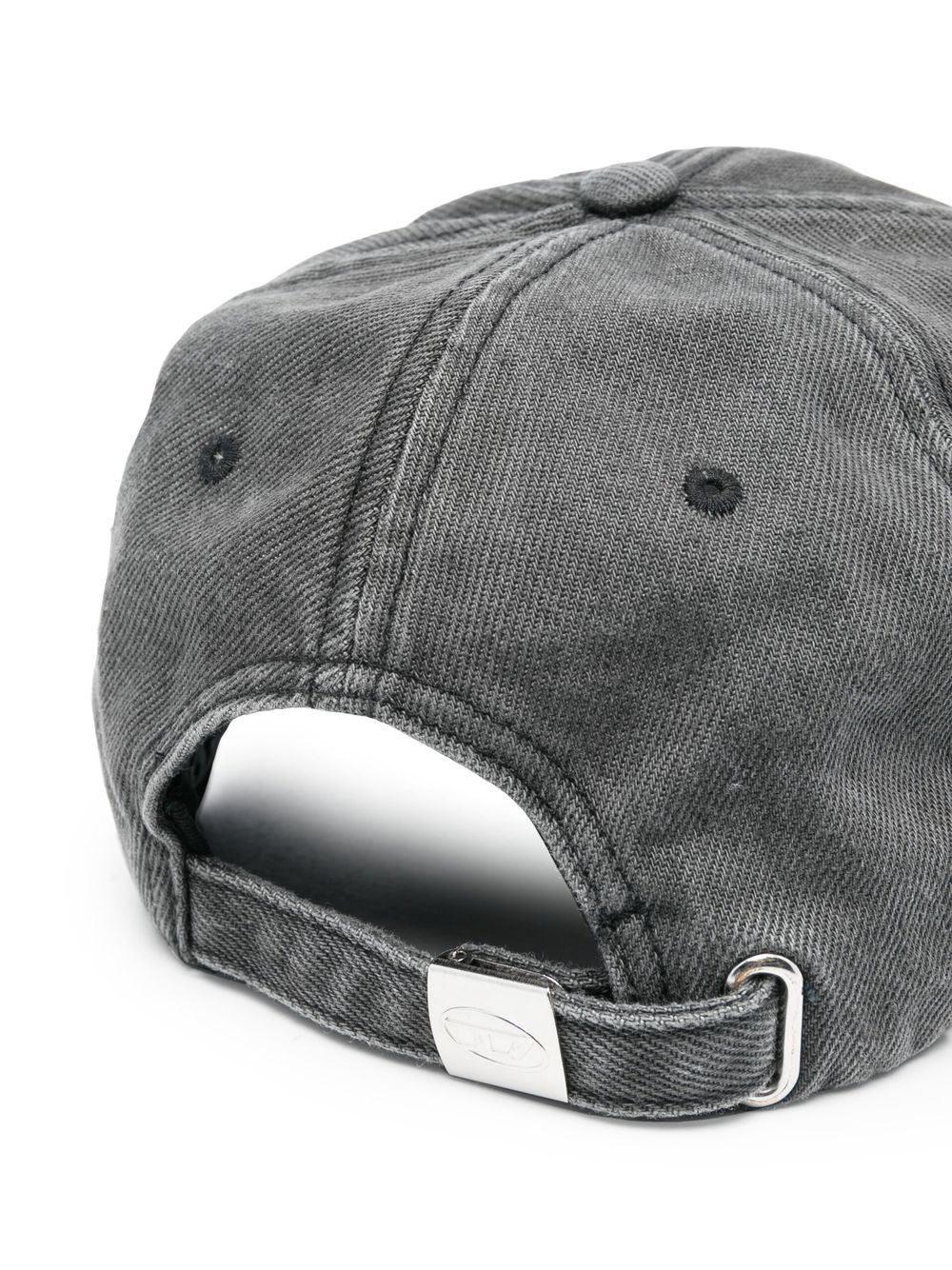 Diesel C-Lib-4 logo-embroidered denim cap - Image 2