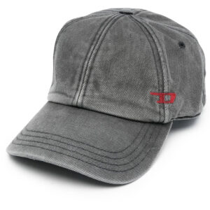 Diesel C-Lib-4 logo-embroidered denim cap