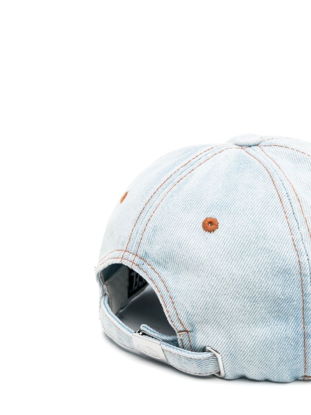 Diesel C-Lib-3 logo-embroidered denim cap - Image 2