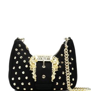 Versace studded shoulder bag