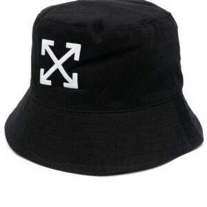 Off-White Arrows-motif embroidered bucket hat