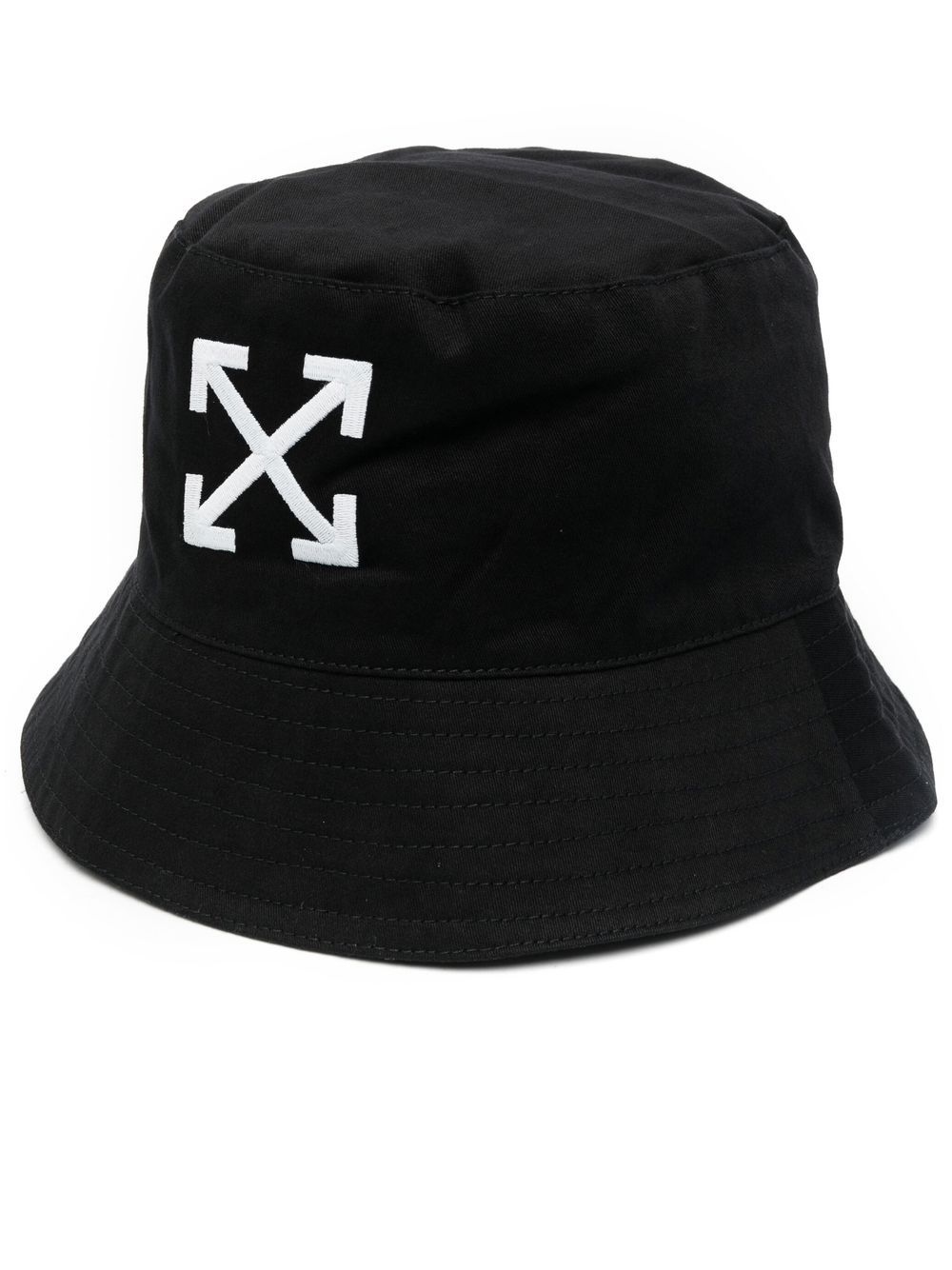 Off-White Arrows-motif embroidered bucket hat
