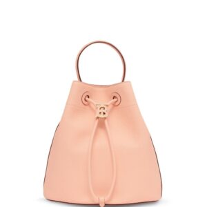 Burberry TB logo-plaque leather bucket bag