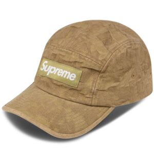 Supreme jacquard denim camp cap