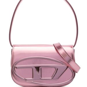 Diesel 1DR metallic crossbody bag