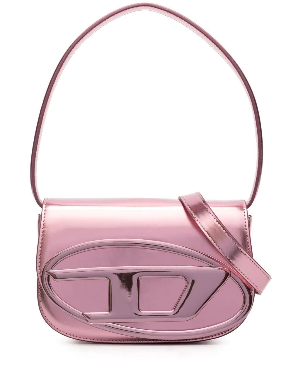 Diesel 1DR metallic shoulder bag