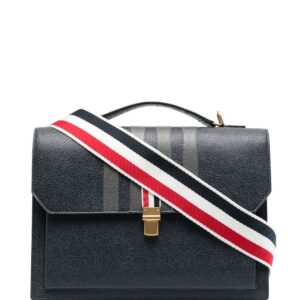 Thom Browne 4-Bar leather backpack