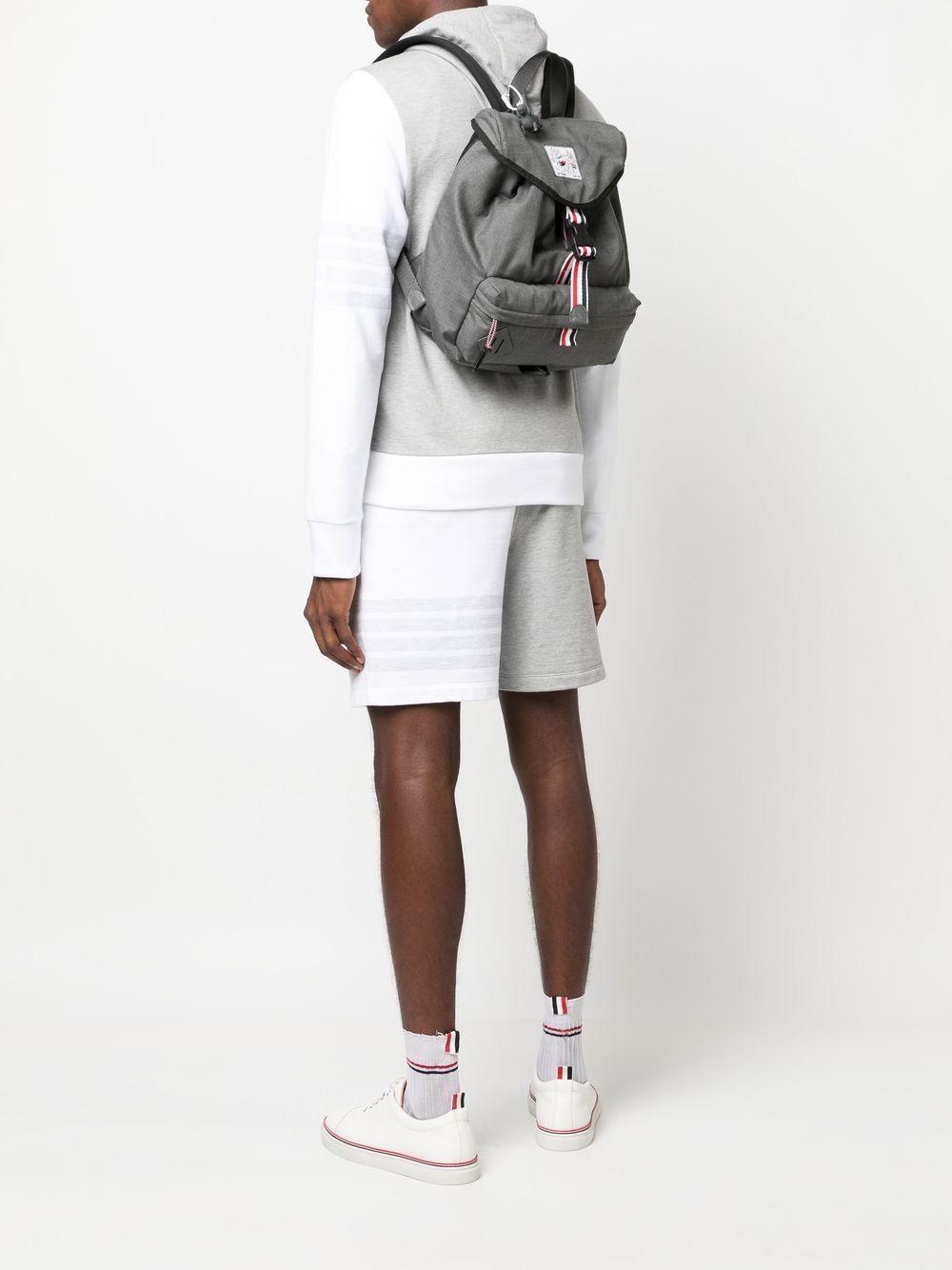 Thom Browne RWB stripe wool backpack - Image 2