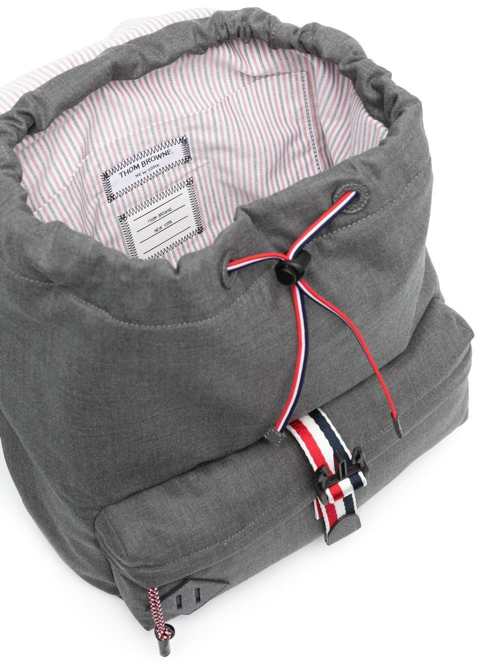 Thom Browne RWB stripe wool backpack - Image 4