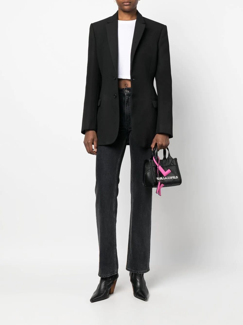 Karl Lagerfeld K/Skuare embossed tote bag - Image 2