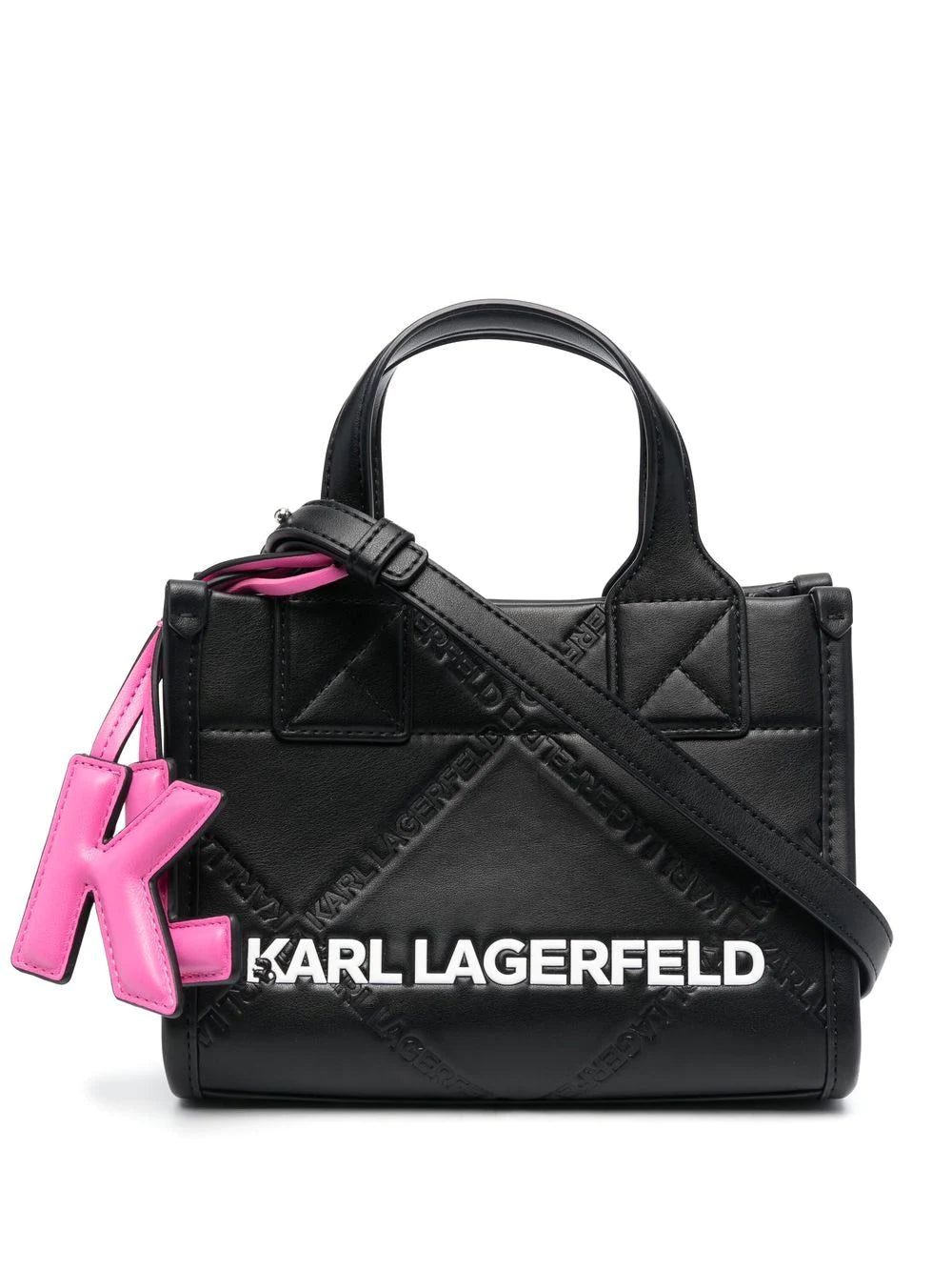 Karl Lagerfeld K/Skuare embossed tote bag