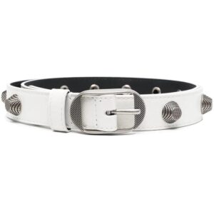 Balenciaga  eyelet leather belt