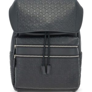 Ferragamo Gancini debossed backpack