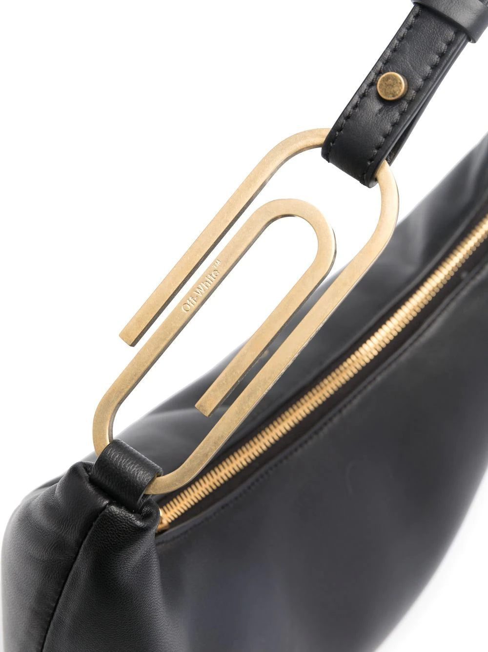 Off-white paperclip hobo shoulder bag - Image 4