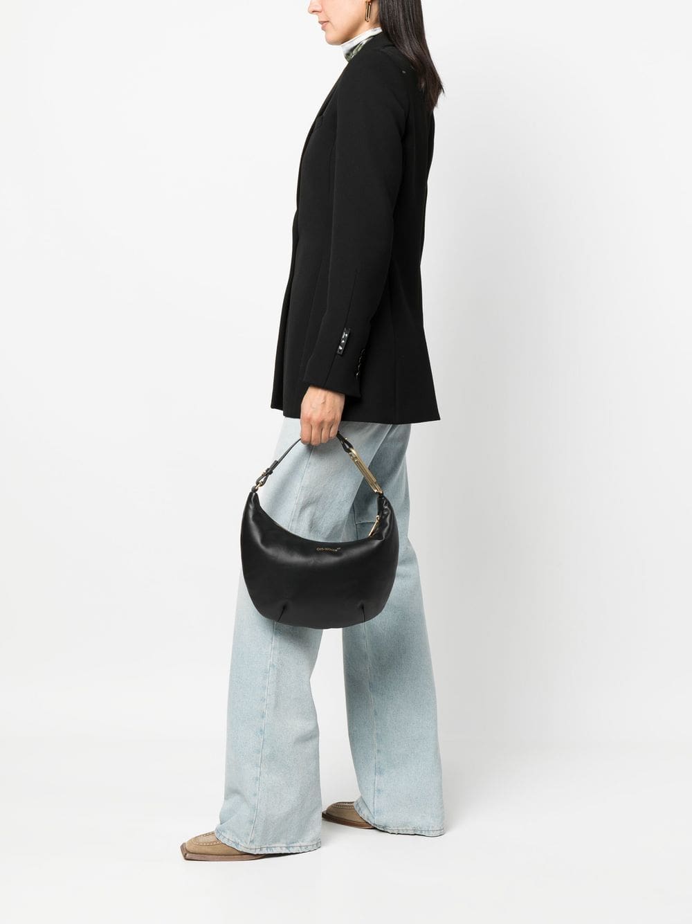 Off-White paperclip hobo shoulder bag - Image 2