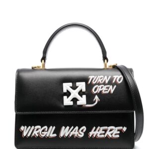 Off-White Jitney 1.4 Virgil Was Here mini bag