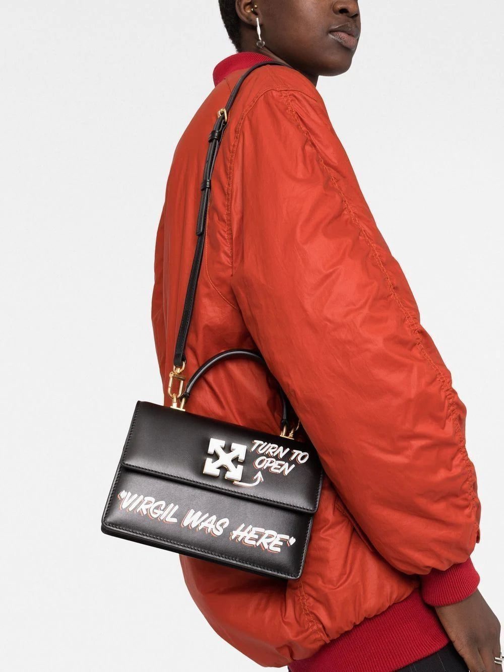Off-white Jitney 1.4 Vigin Was Here tote bag - Image 3