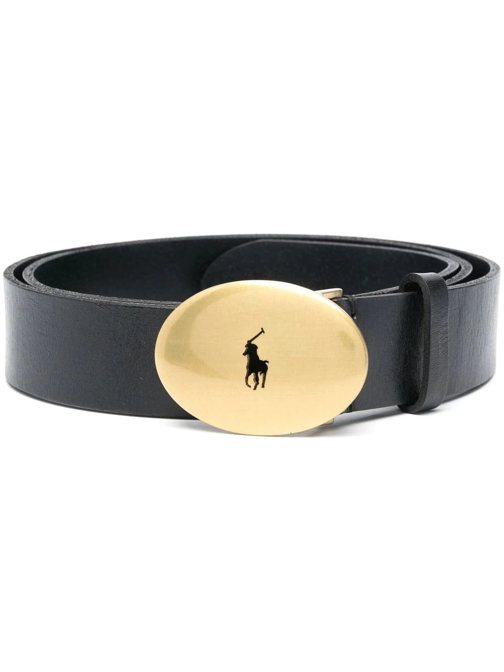 Polo Ralph Lauren oval-buckle leather belt