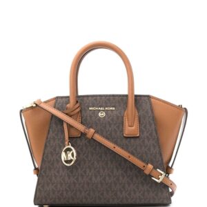 Michael Michael Kors logo-print leather tote bag