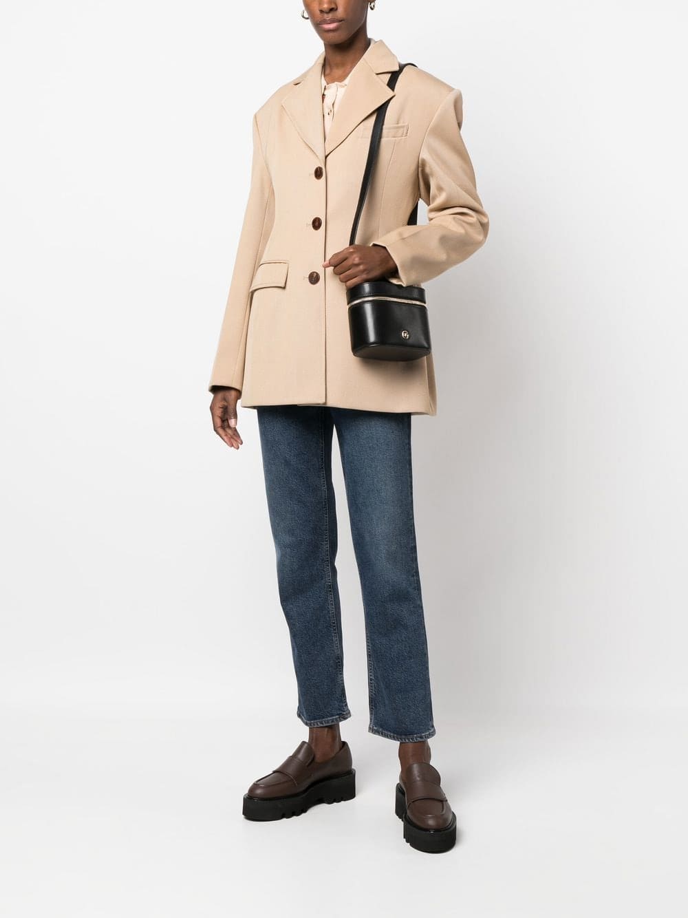 Michael Kors logo-plaque leather crossbody bag - Image 2