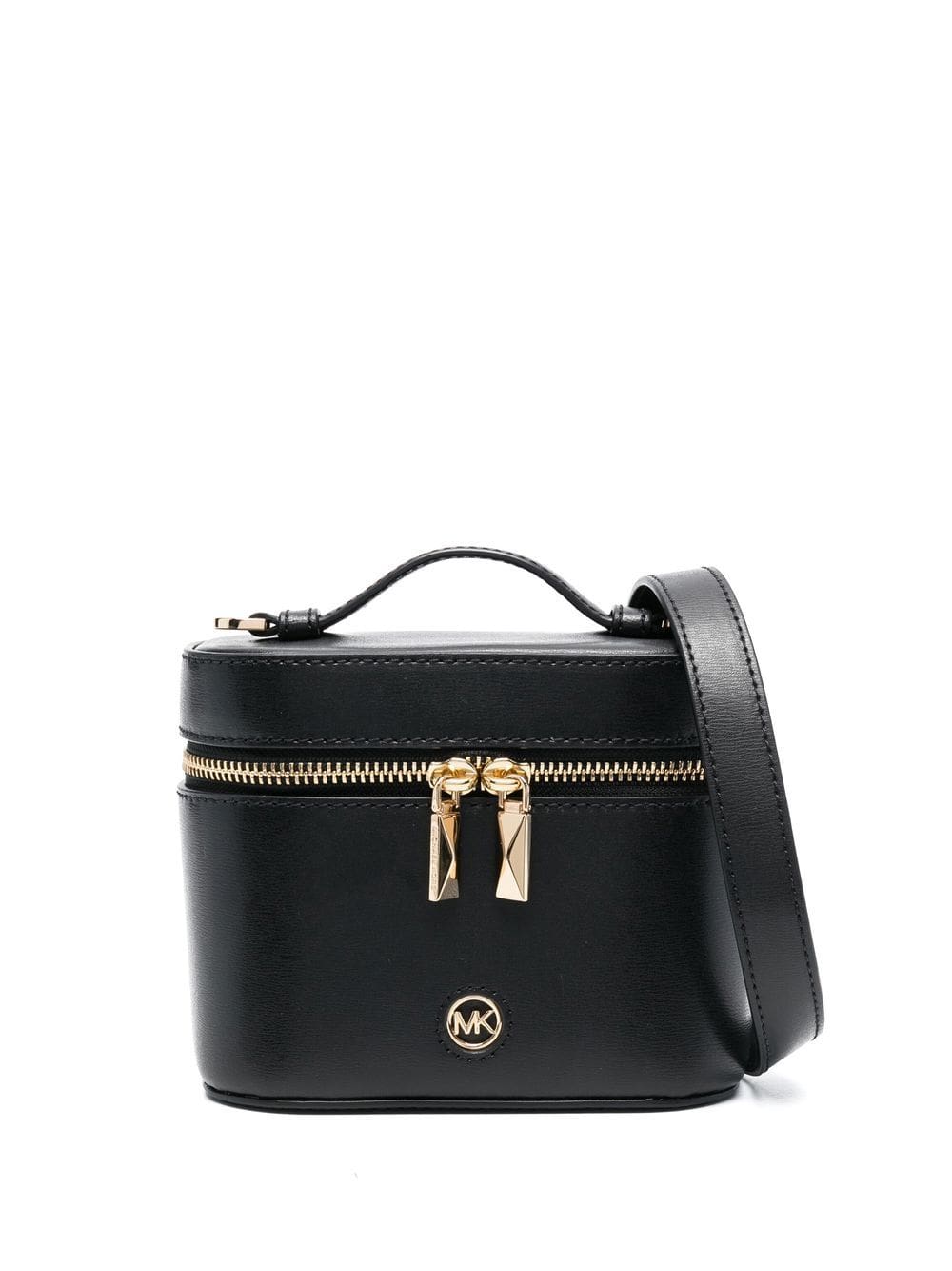Michael Kors logo-plaque leather crossbody bag