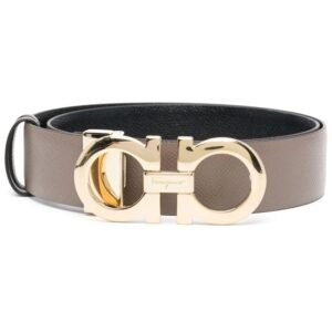 Ferragamo  Gancini reversible leather belt