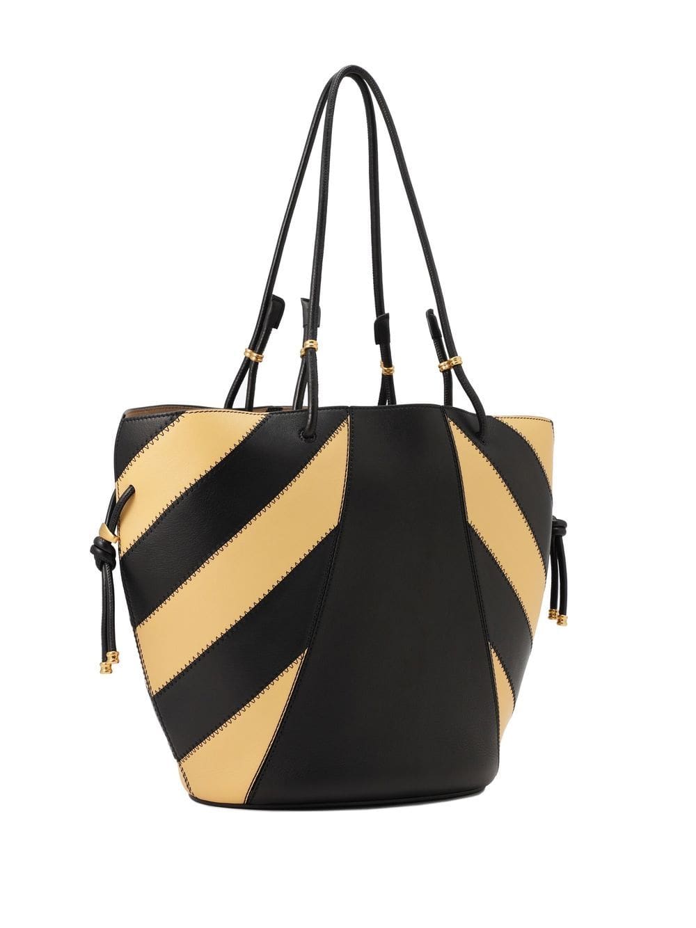 Tory Burch spaghetti strap striped tote bag - Image 2