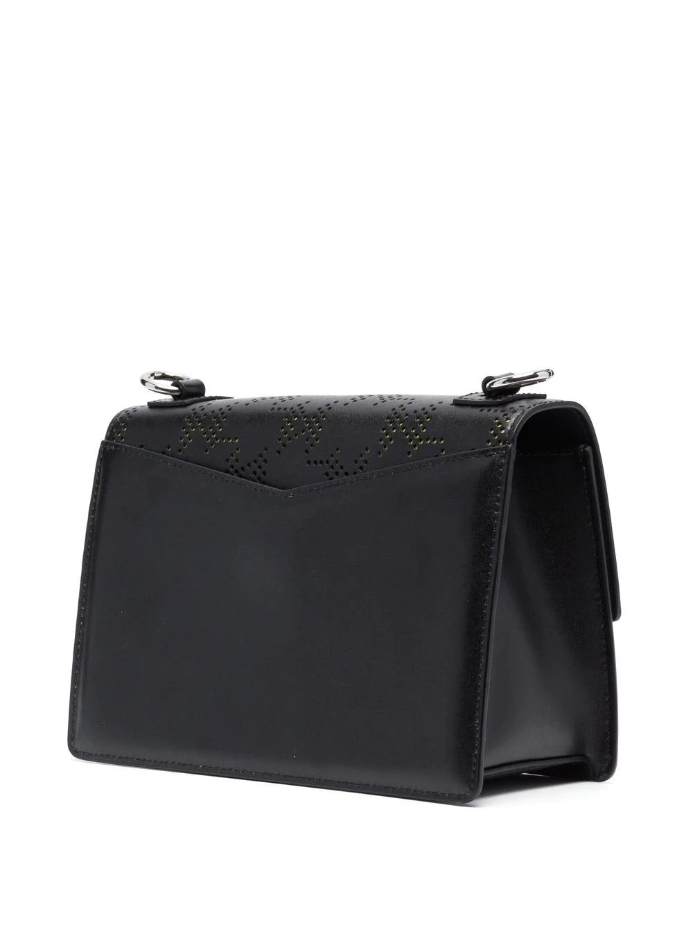 Karl Lagerfeld perforated-logo leather shoulder bag - Image 3