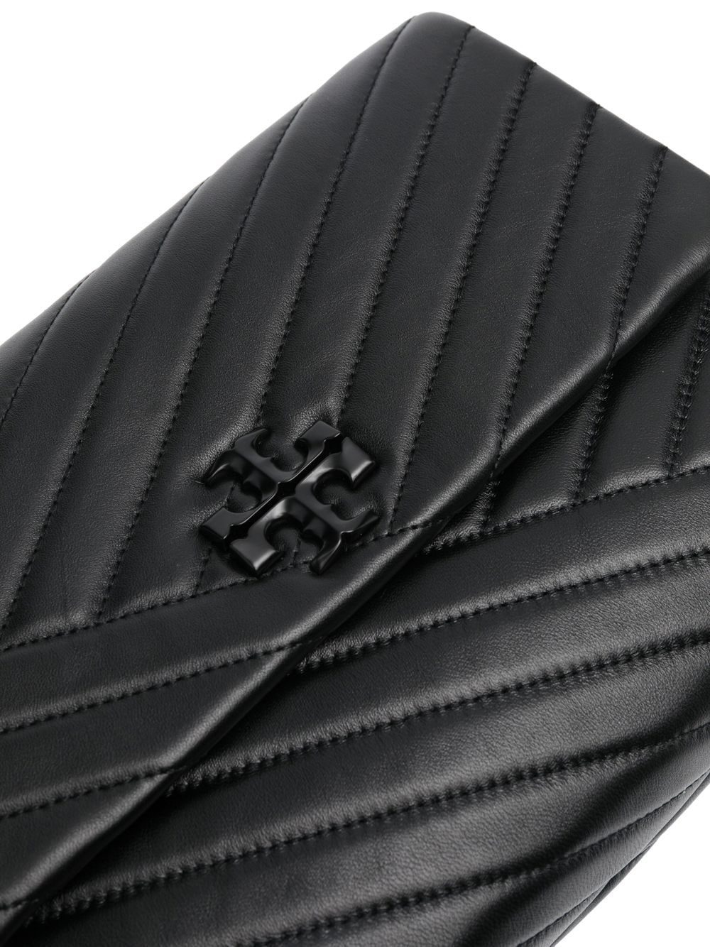 Tory Burch logo-plaque quilted shoulder bag - Image 3