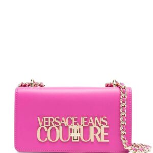Versace logo-plaque shoulder bag