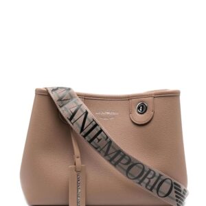 Emporio Armani logo-print tote bag