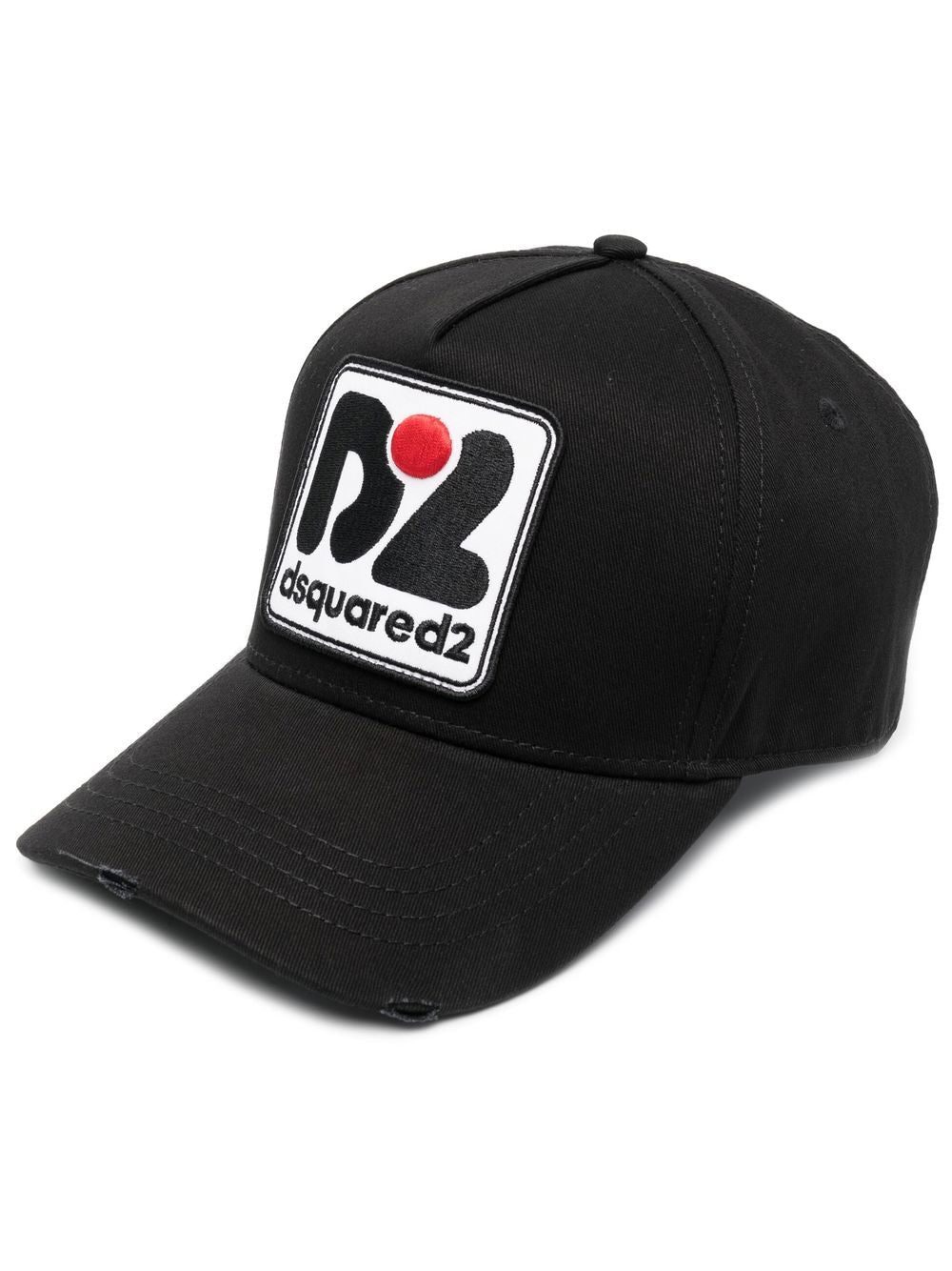 DSQUARED2 logo-patch baseball cap