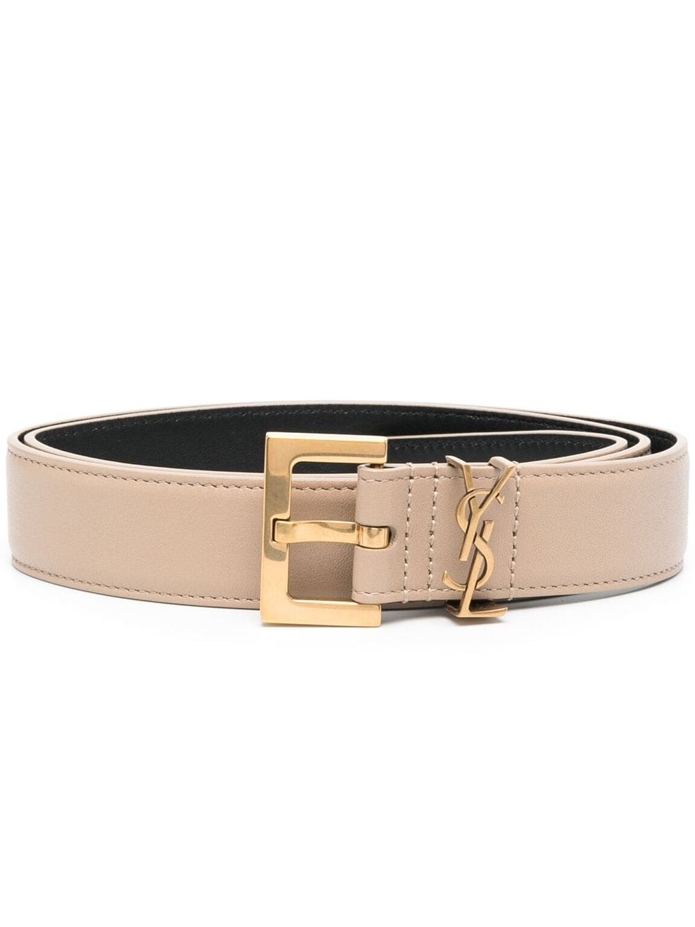 Saint Laurent monogram logo belt