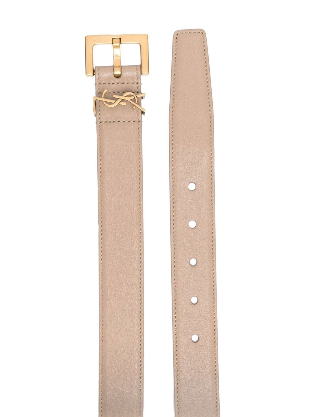 Saint Laurent monogram logo belt - Image 2