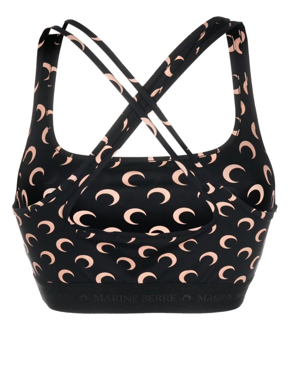 Marine Serre All Over Moon cropped top - Image 2