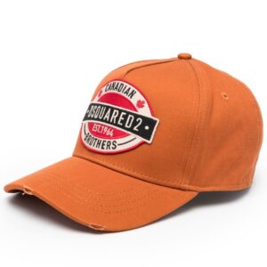 DSQUARED2 logo-patch trucker cap