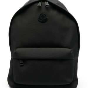 Moncler logo-patch zip-up backpack