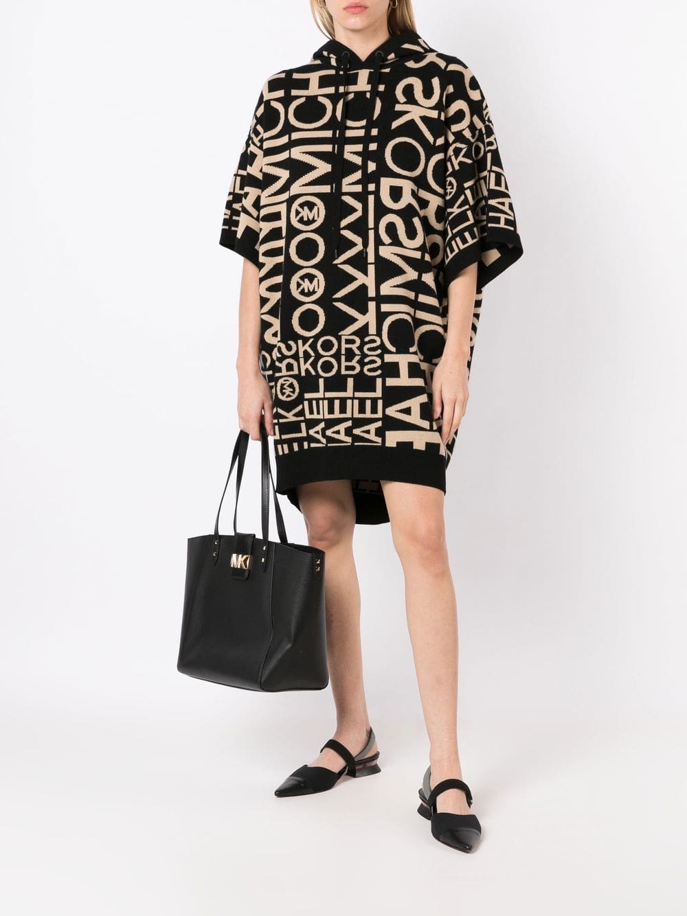 Michael Kors Large Karlie leather tote bag - Image 2