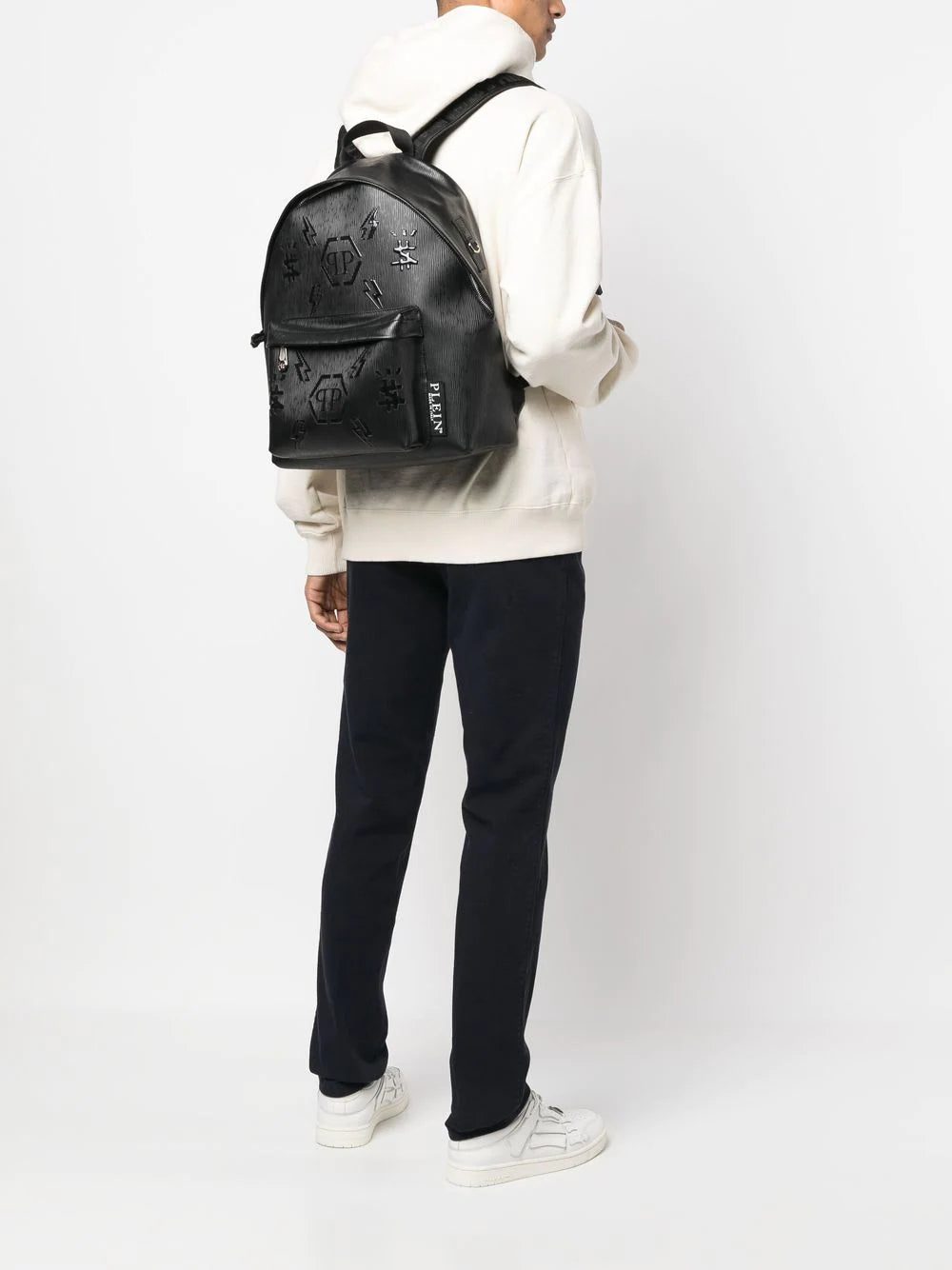 Phillip plein embossed monogram backpack - Image 2